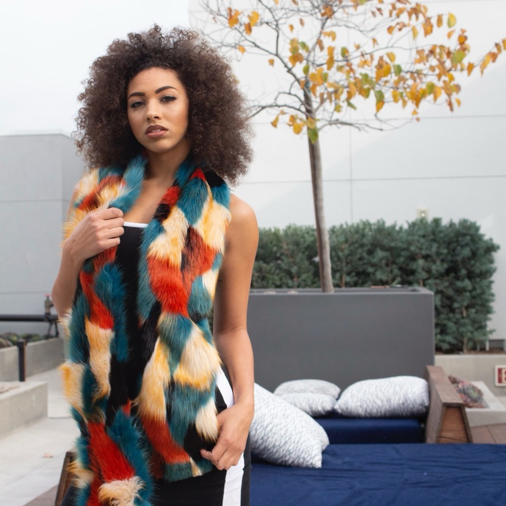 Colorful Women's Scarf